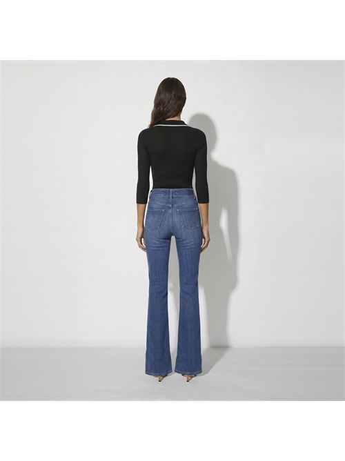 Polo in maglia a costine ELISABETTA FRANCHI | MK17B66E2/685